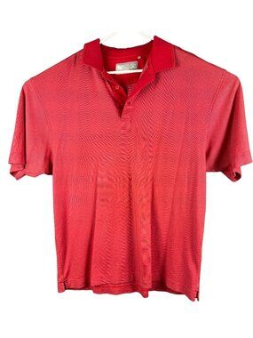 Cutter & Buck Red Moisture-Wicking Polo Shirt XLT CB DryTec Comfortable Breathab